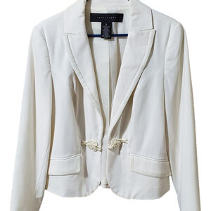 NWOT APOSTROPHE Beige ‎ Jacket, size 14